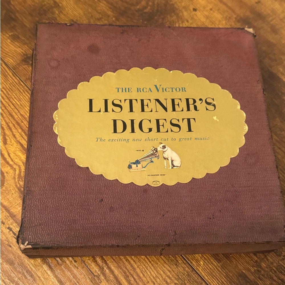RCA‎ Victor Listener’s Digest Complete 45 RPM Box Set 10 Classical Records
